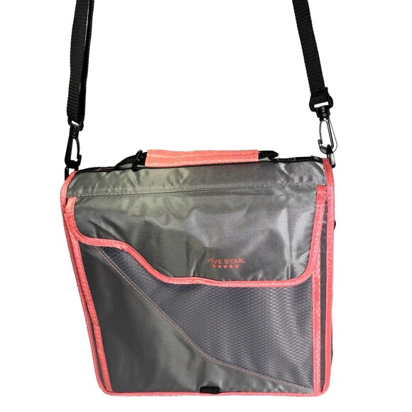 Five Star Trapper Keeper Convert. Shoulder Strap/Backpack School ipad‎ Organizer - Picture 3 of 16